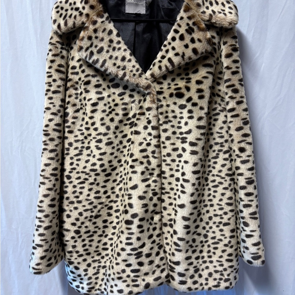 ASOS Leopard Print Coat